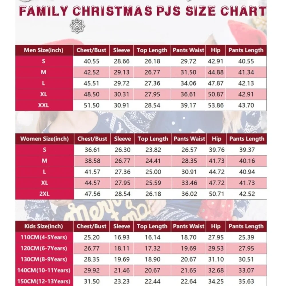 Ekouaer Kids Christmas Pajamas Set |‎ Long Sleeve Shirt & Pants w/ Pockets |NEW